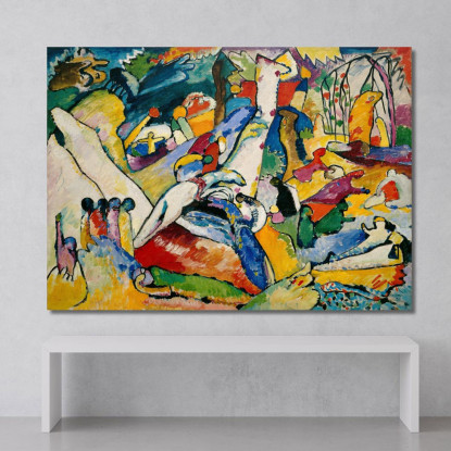 Studio Per Composizione Il Wassily Kandinsky wk226 quadro stampato su tela