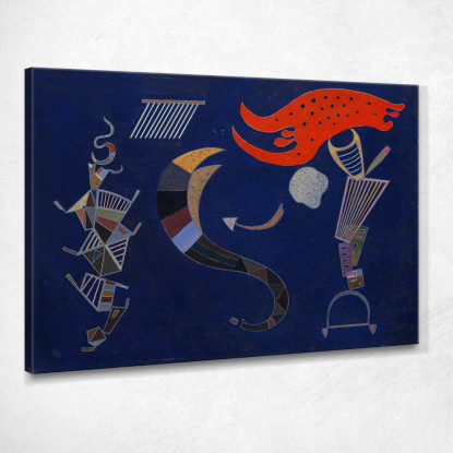 La Freccia Wassily Kandinsky wk228 quadro stampato su tela