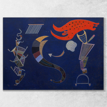 La Freccia Wassily Kandinsky wk228 quadro stampato su tela