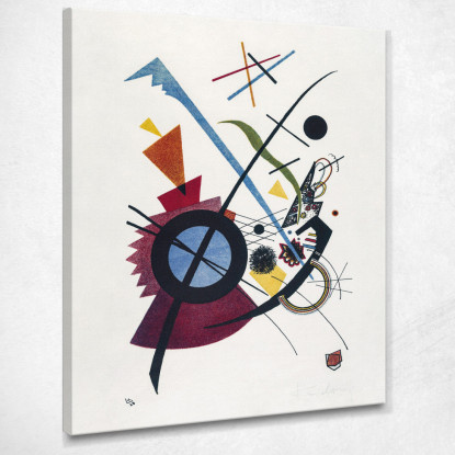 Viola Wassily Kandinsky wk250 quadro stampato su tela