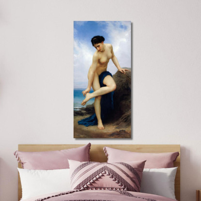 Dopo Il Bagno William Bouguereau wbg9 quadro stampato su tela