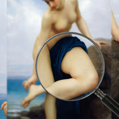 Dopo Il Bagno William Bouguereau wbg9 quadro stampato su tela