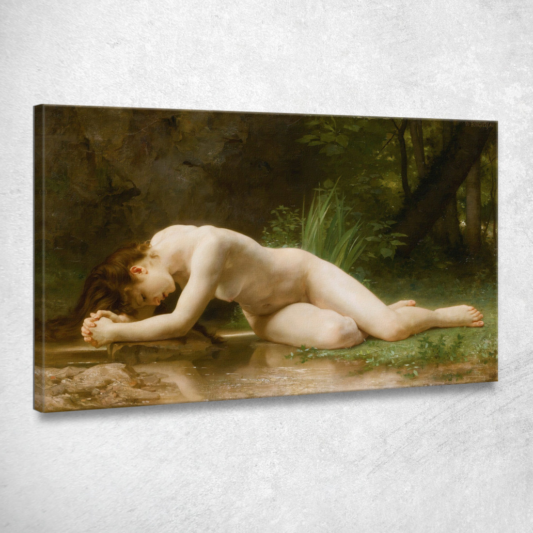 Biblis William Bouguereau wbg21 quadro stampato su tela