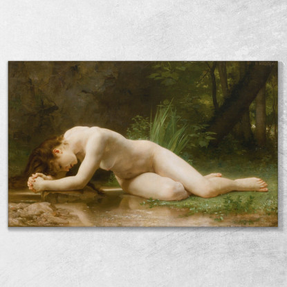 Biblis William Bouguereau wbg21 quadro stampato su tela