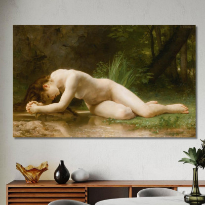 Biblis William Bouguereau wbg21 quadro stampato su tela