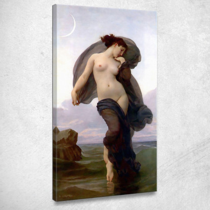 Umore Serale William Bouguereau wbg37 quadro stampato su tela