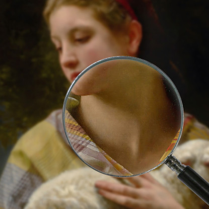 Innocenza  William Bouguereau wbg49 quadro stampato su tela