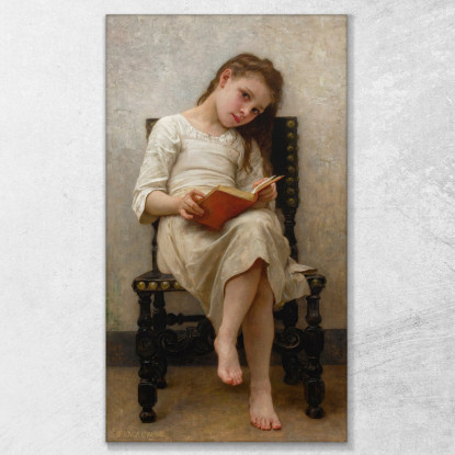 Il Libro Dei Prezzi William Bouguereau wbg85 quadro stampato su tela