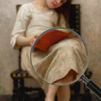 Il Libro Dei Prezzi William Bouguereau wbg85 quadro stampato su tela