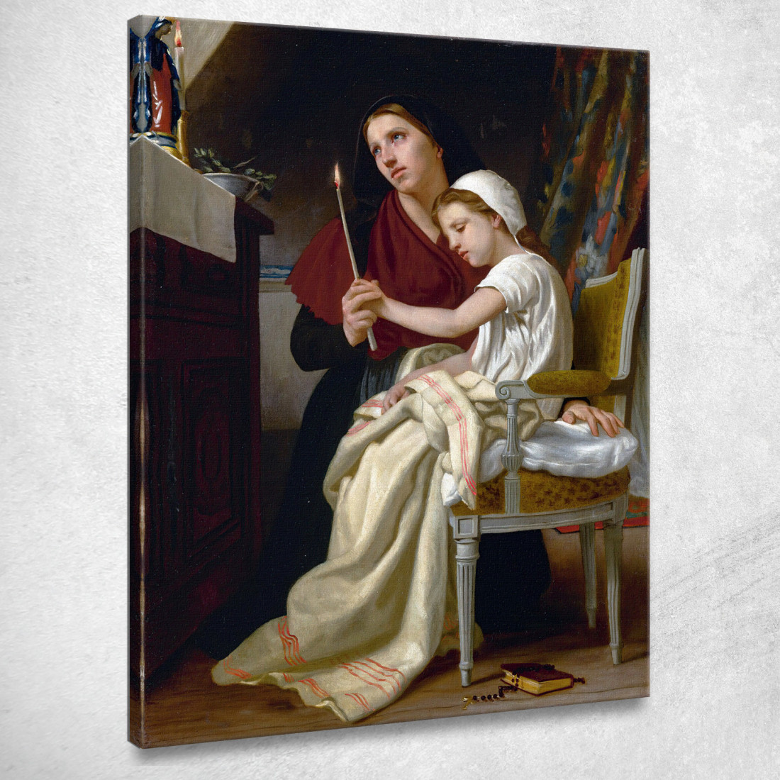 Il Desiderio William Bouguereau wbg93 quadro stampato su tela