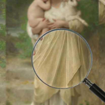 Gli Agnelli William Bouguereau wbg95 quadro stampato su tela