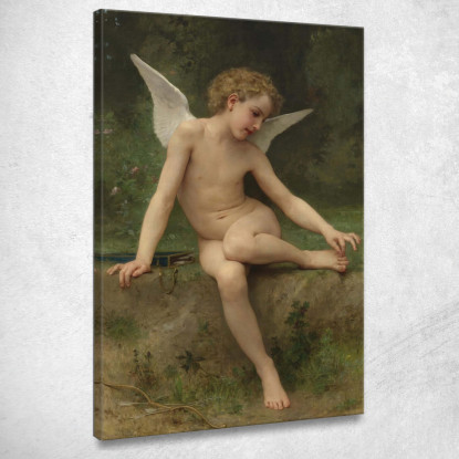 L'Amore Alla Spina William Bouguereau wbg107 quadro stampato su tela