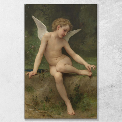 L'Amore Alla Spina William Bouguereau wbg107 quadro stampato su tela