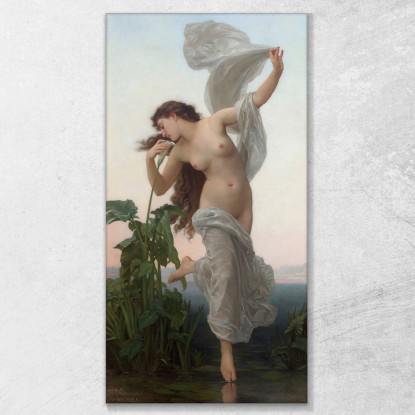 Alba William Bouguereau wbg109 quadro stampato su tela