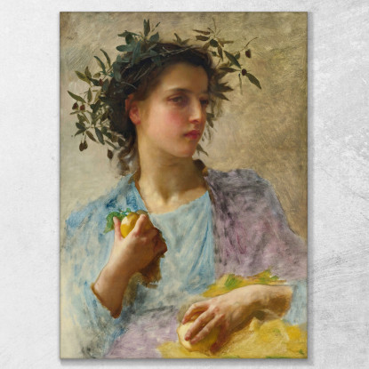 Estate William Bouguereau wbg113 quadro stampato su tela