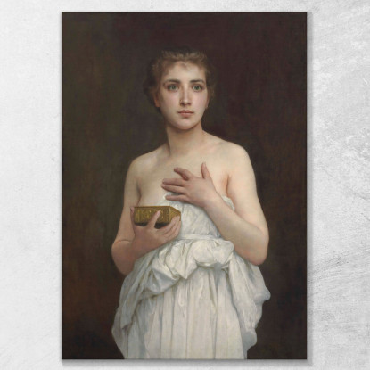 Pandora William Bouguereau wbg122 quadro stampato su tela