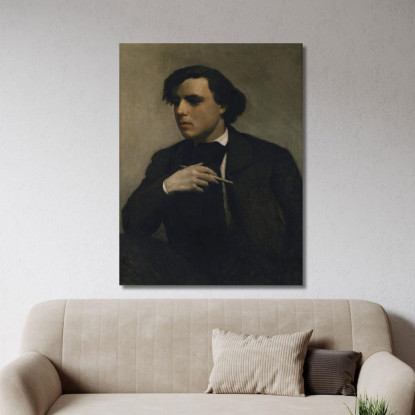 Ritratto Di Ferdinand Chaigneau William Bouguereau wbg129 quadro stampato su tela