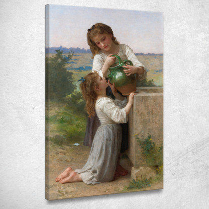 Il Bambino William Bouguereau wbg152 quadro stampato su tela