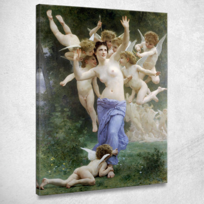 L'Invasione William Bouguereau wbg162 quadro stampato su tela