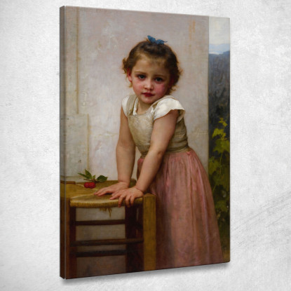 Yvonne William Bouguereau wbg184 quadro stampato su tela