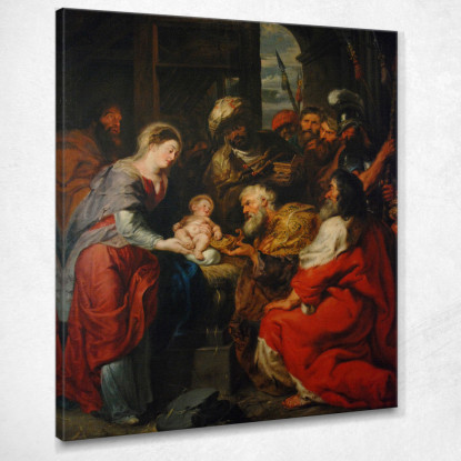 Adorazione Dei Magi 2 Peter Paul Rubens ppr15 quadro stampato su tela