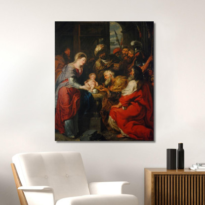 Adorazione Dei Magi 2 Peter Paul Rubens ppr15 quadro stampato su tela