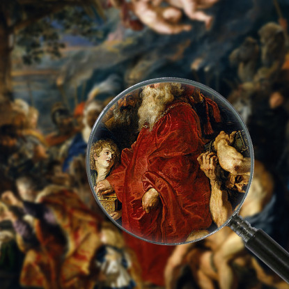 Adorazione Dei Magi Peter Paul Rubens ppr16 quadro stampato su tela