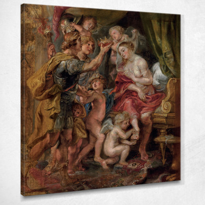 Alessandro E Rossana Peter Paul Rubens ppr20 quadro stampato su tela