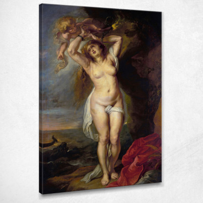 Andromeda Peter Paul Rubens ppr27 quadro stampato su tela