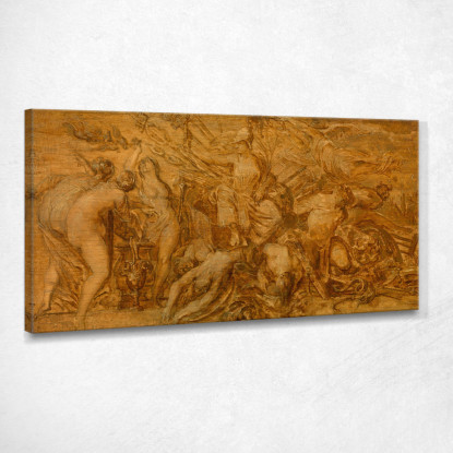 Bellona Peter Paul Rubens ppr30 quadro stampato su tela