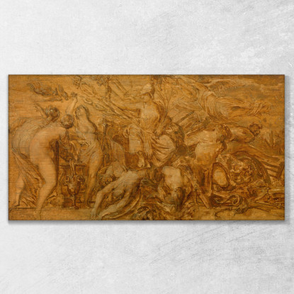 Bellona Peter Paul Rubens ppr30 quadro stampato su tela