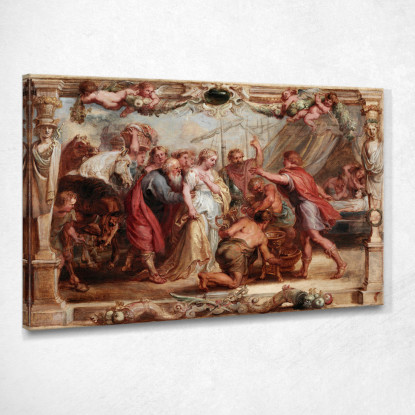 Briseide Restituita Ad Achille Peter Paul Rubens ppr31 quadro stampato su tela