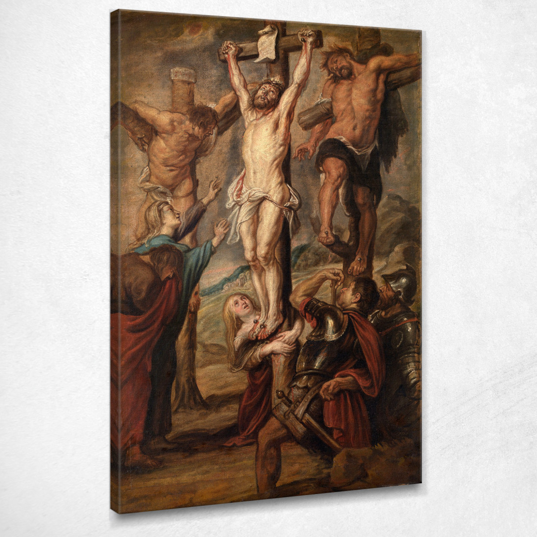 Calvario Peter Paul Rubens ppr35 quadro stampato su tela