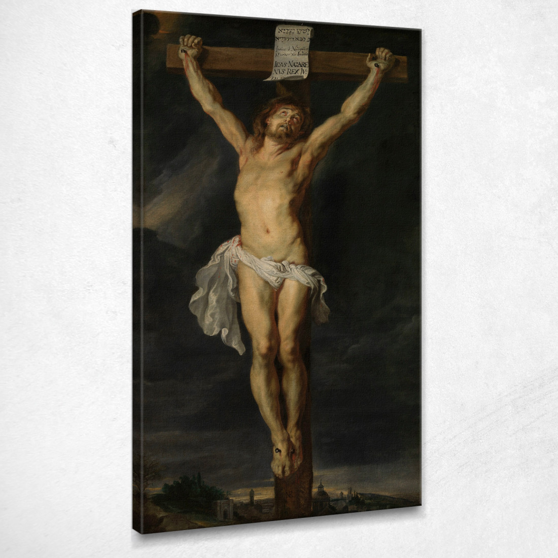 Cristo Sulla Croce 2 Peter Paul Rubens ppr40 quadro stampato su tela