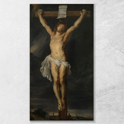 Cristo Sulla Croce 2 Peter Paul Rubens ppr40 quadro stampato su tela