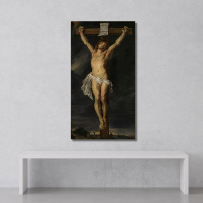 Cristo Sulla Croce 2 Peter Paul Rubens ppr40 quadro stampato su tela