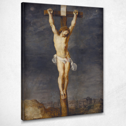 Cristo Sulla Croce Peter Paul Rubens ppr41 quadro stampato su tela