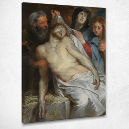 Cristo Sulla Paglia Peter Paul Rubens ppr42 quadro stampato su tela