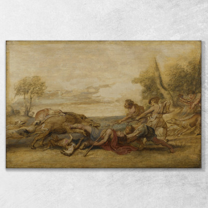 Morte Di Adone Peter Paul Rubens ppr56 quadro stampato su tela