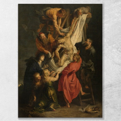 Deposizione Dalla Croce Peter Paul Rubens ppr60 quadro stampato su tela