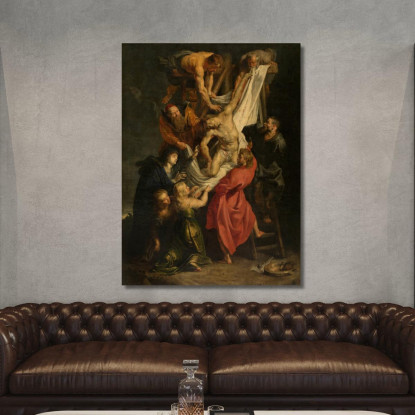 Deposizione Dalla Croce Peter Paul Rubens ppr60 quadro stampato su tela