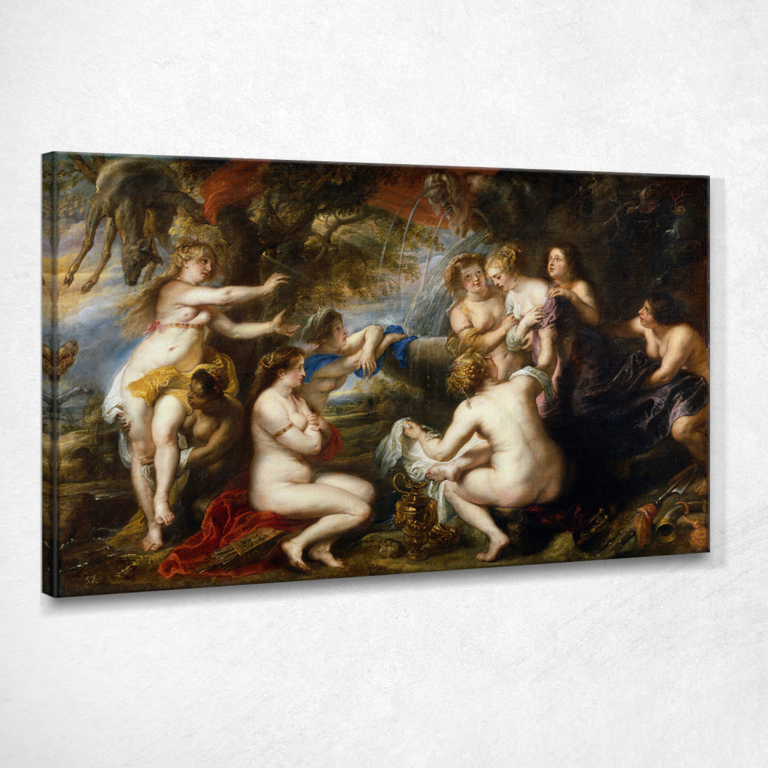 Diana E Callisto Peter Paul Rubens ppr61 quadro stampato su tela