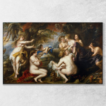 Diana E Callisto Peter Paul Rubens ppr61 quadro stampato su tela