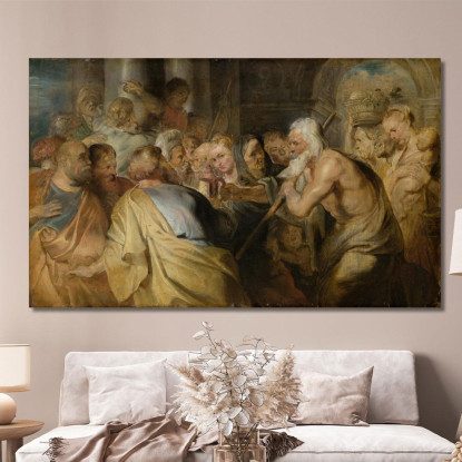 Diogene Cerca Un Uomo Onesto Peter Paul Rubens ppr63 quadro stampato su tela