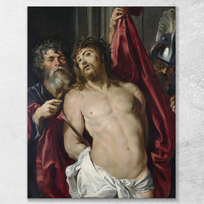 Ecco L'Uomo Peter Paul Rubens ppr65 quadro stampato su tela