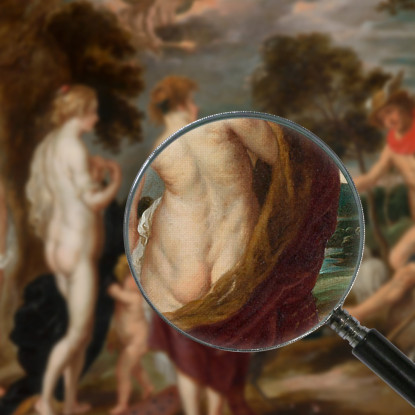 La Sentenza Di Parigi Peter Paul Rubens ppr66 quadro stampato su tela