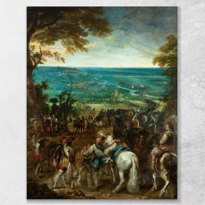 Enrico Iv Di Francia All'Assedio Di Amiens Nel 1597 Peter Paul Rubens ppr92 quadro stampato su tela