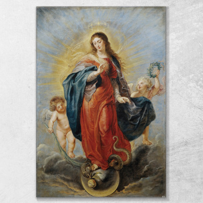 Immacolata Concezione Peter Paul Rubens ppr99 quadro stampato su tela