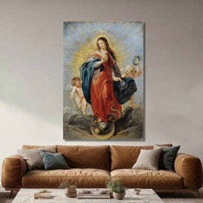 Immacolata Concezione Peter Paul Rubens ppr99 quadro stampato su tela