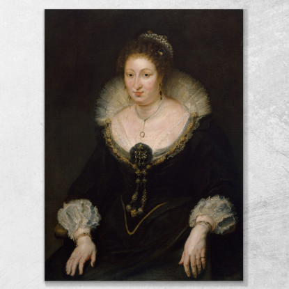 Lady Alethea Talbot Contessa Di Arundel Peter Paul Rubens ppr105 quadro stampato su tela